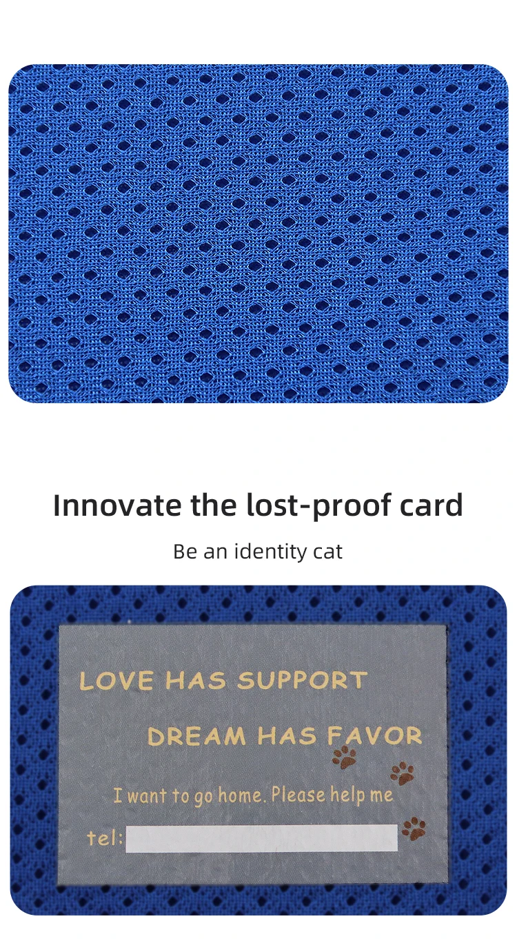 

Cat Chest Harness With Leash, Reflective And Breathable, Innovate The Lost-Proof Card