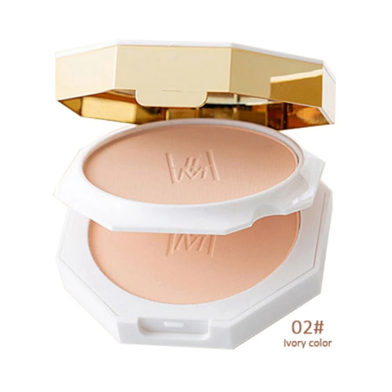 Мраморная пудра для макияжа лица 2 цвета бронзер хайлайтер мерцающая