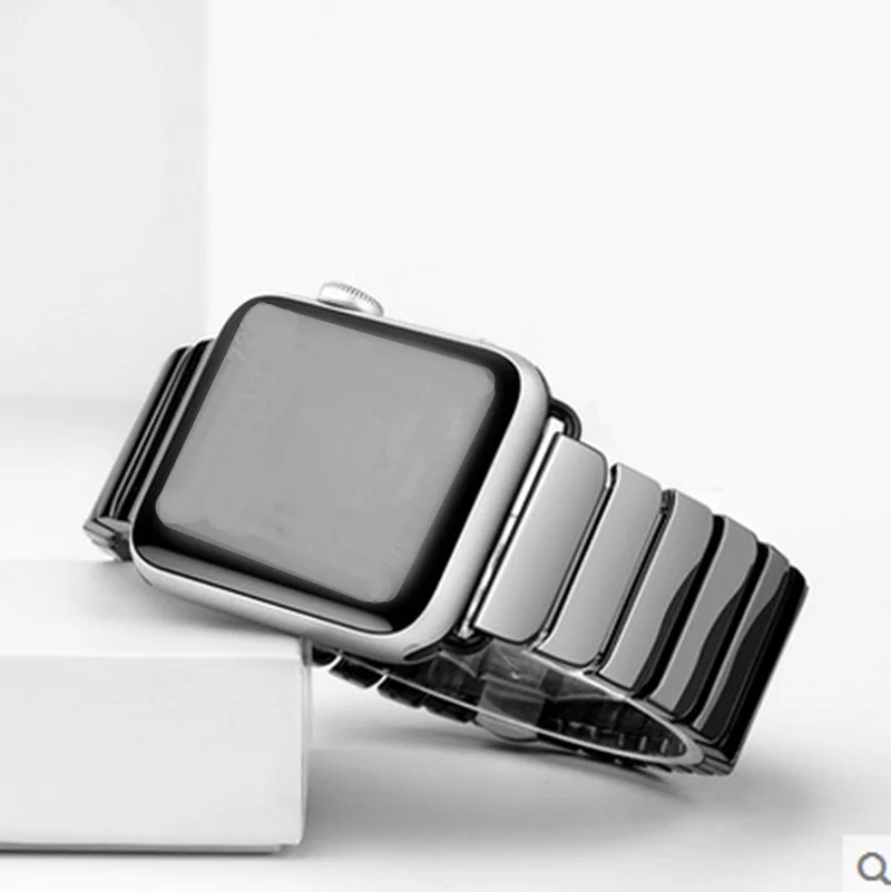 EIMO керамический ремешок для apple Watch band 5 4 44 мм 40 iwatch 3 2 1 42 38 Бабочка watch pulseira