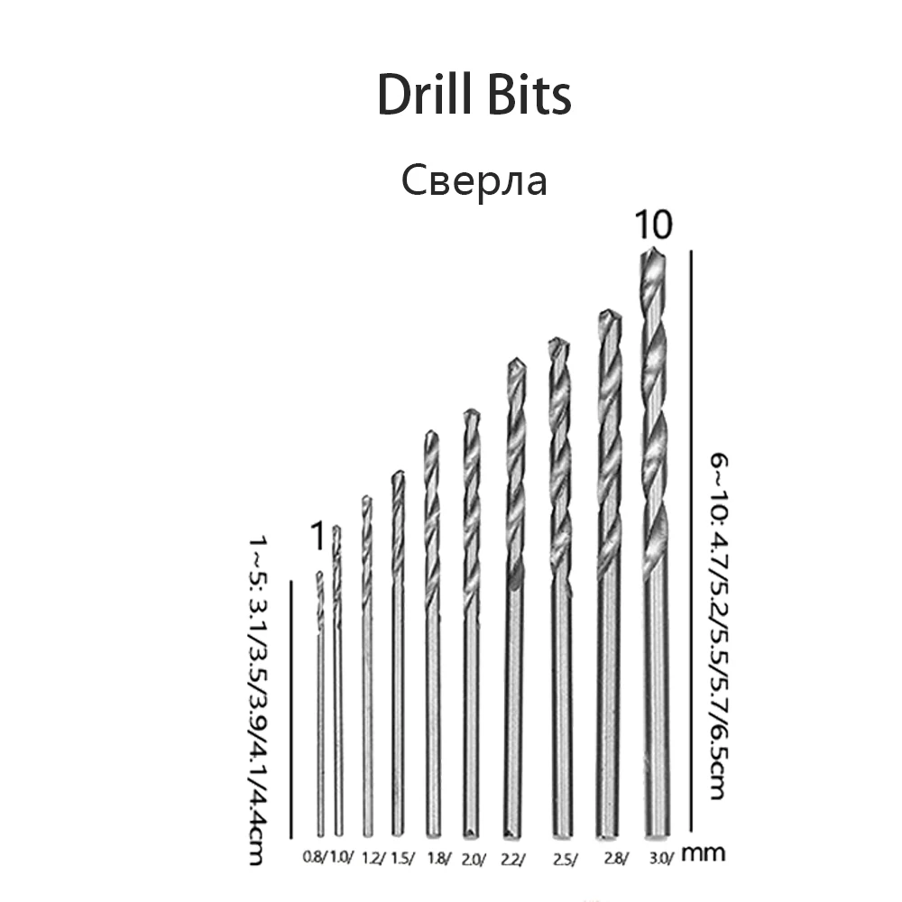 

Металлические ручные сверла оборудование УФ смолы эпоксидная форма инструменты 0,8 мм-3,0 мм сверла винт для DIY изделия из смолы для изготовления украшений вручную инструменты