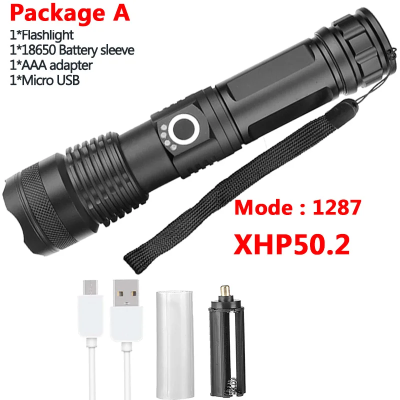 Litwod Z90 1909 XHP90 самый мощный светодиодный фонарик 26650 или 18650 аккумулятор и xhp70.2 тактический фонарик - Испускаемый цвет: Package A