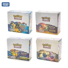 324 шт., коробка для карт Pokemon TCG: солнце и луна, эволюции, Покемон, бустер, блестящая карта, игра для покемонов, игрушка для детей, подарок на день рождения