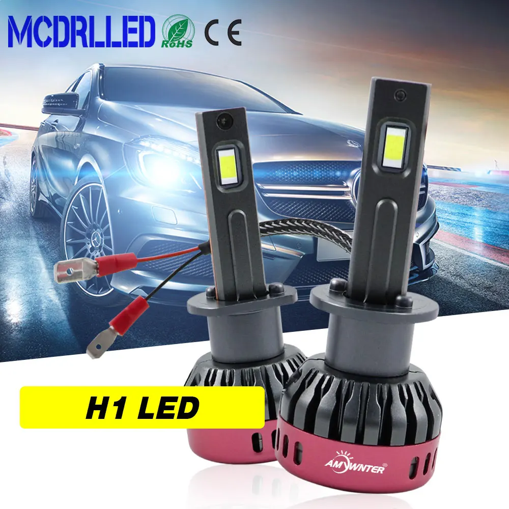 Mcdrlled 2020 Новые супер яркие автомобильные лампы H4 H8 H9 H11 H7 Светодиодные