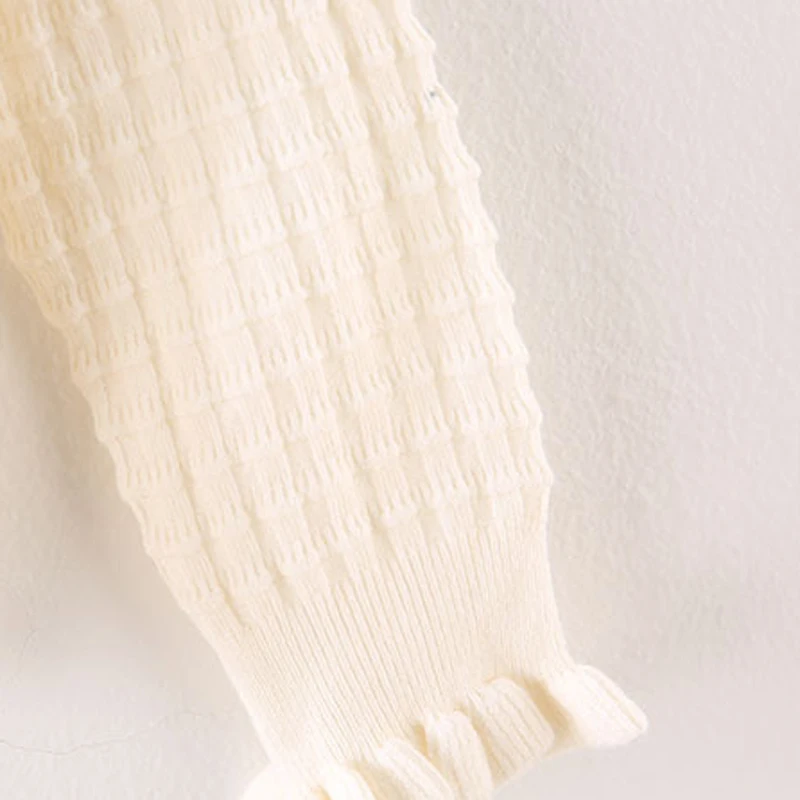 

Women Sweet Cute Knit Basic Cardigan Basic Sweater Peter Pan Collar for Spring Autumn B01121035