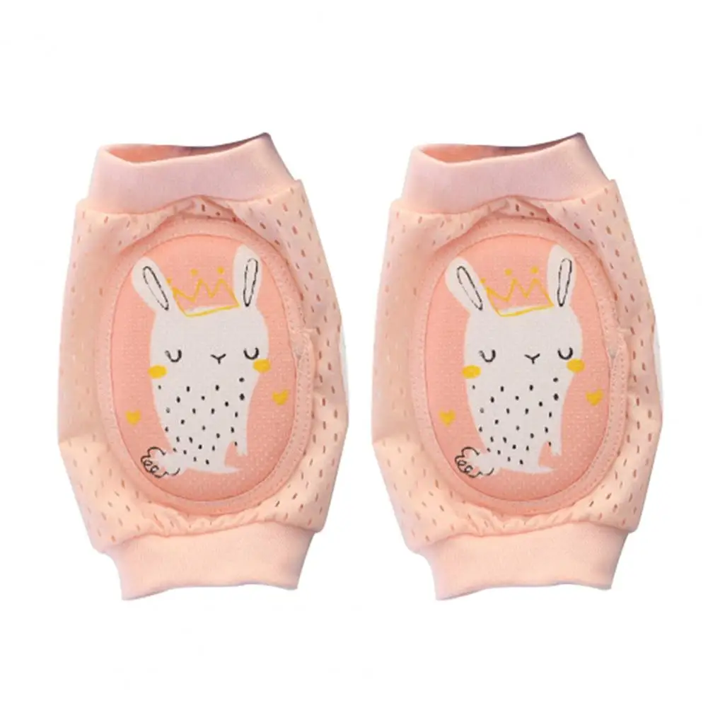 Rodilleras suaves antica&iacute;da con dise&ntilde;o de dibujos animados, cojines de coderas para beb&eacute; con absorci&oacute;n de impacto, 1 par-1