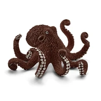hot sale 1pc 3 7inch new north america octopus ocean figurine toy figures 14768 for home decoration figure toy for kids gift