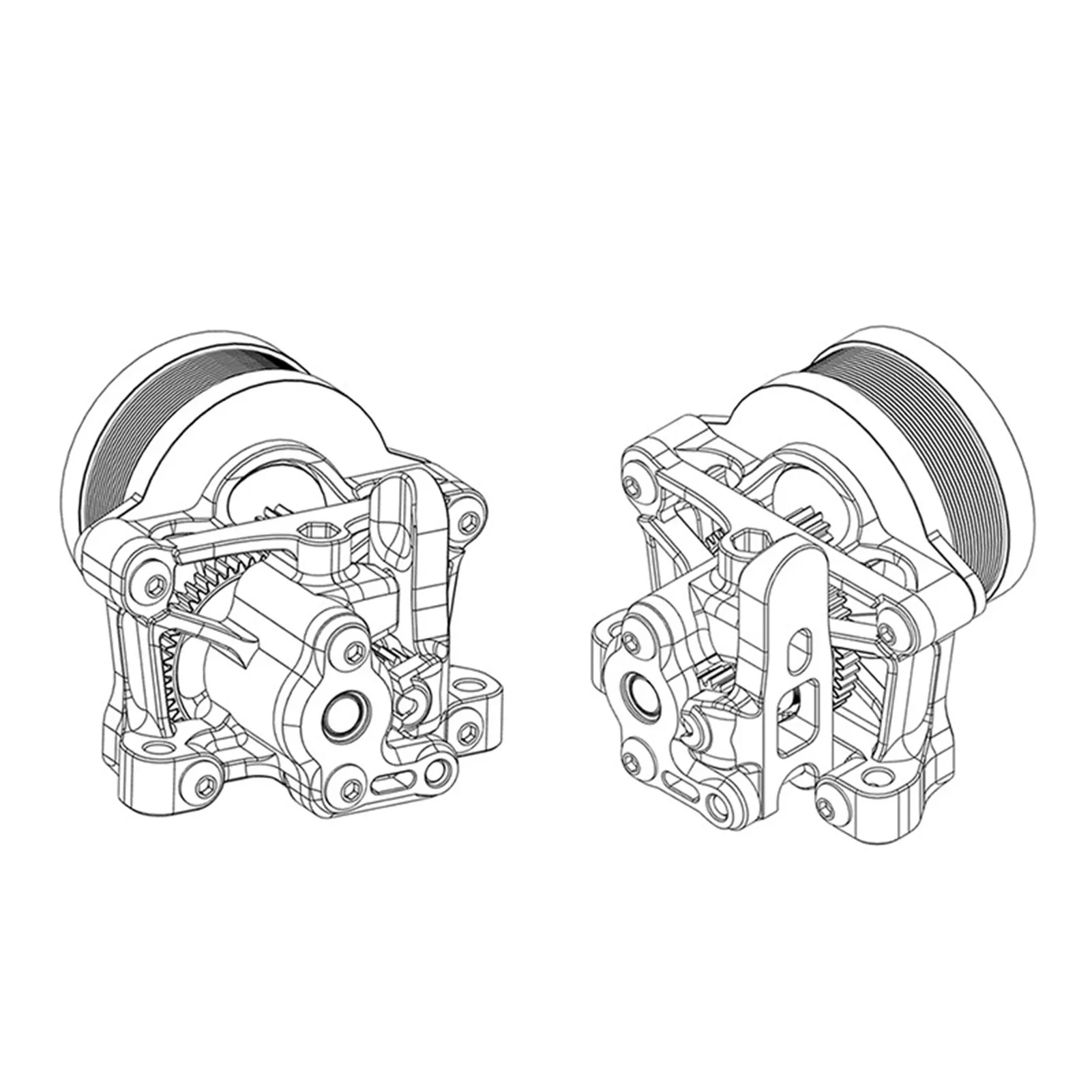 new 3d printer parts sherpa mini light weight extruder for voron 2 4 bmg ender 3 cr 10 drive double gear extrusion accessories free global shipping