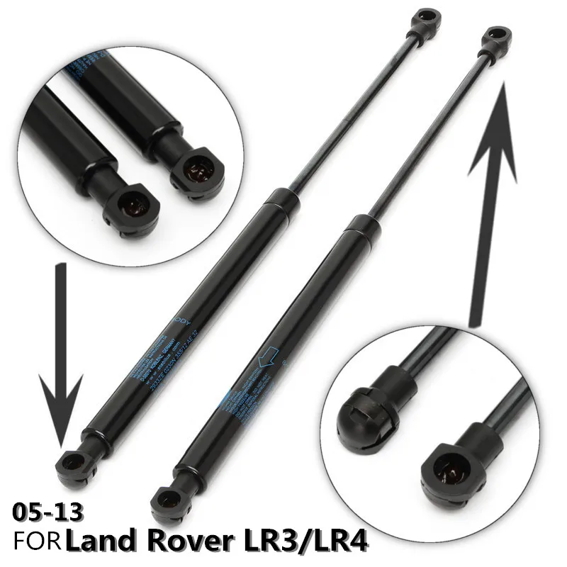 

Распорки газовые передние для LAND ROVER, LAND ROVER, LAND ROVER SPORT, L320 LR3/LR4 05-13, BKK780010, 5H2216E610AA, 2020, 2 шт.