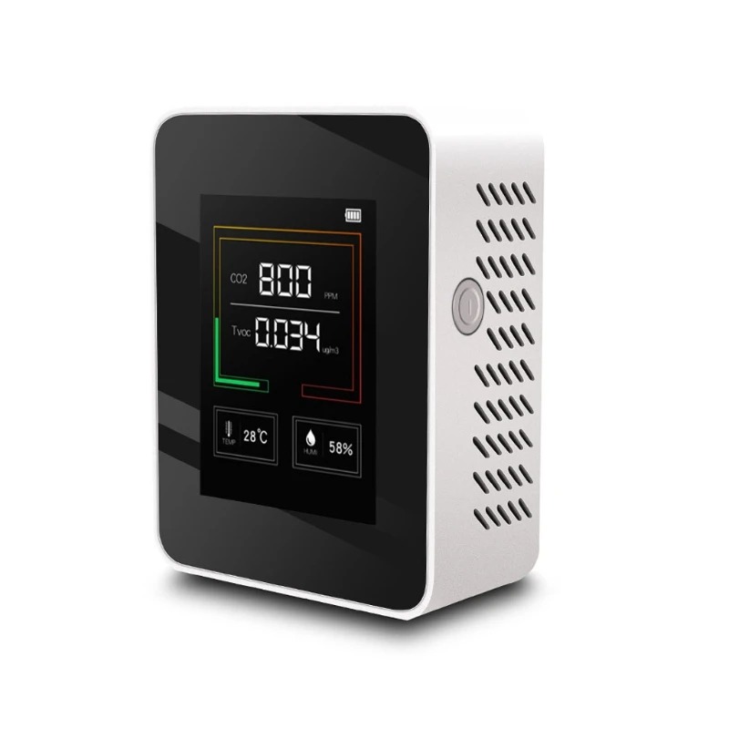 

CO2 Meter Air Quality Monitor carbon dioxide sensor CO2 detector Y4QC