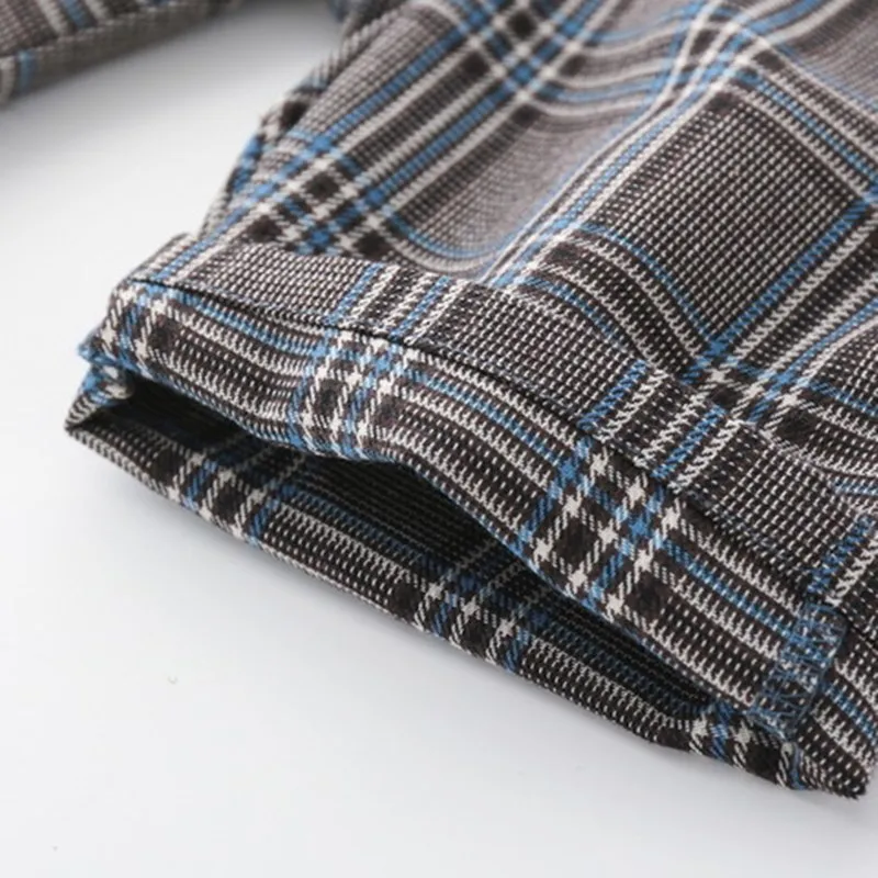 Новое поступление шорты для мальчиков повседневные Модные клетчатые хлопковые