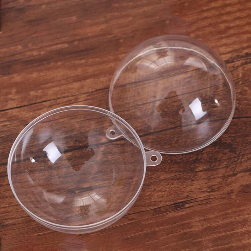 20 см акриловый шар прозрачный пластиковый для сохранения цветов контейнер