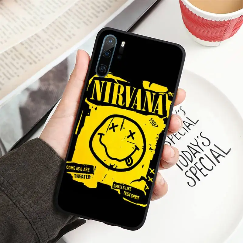 

Nirvana Kurt Cobain Phone Case For Huawei P20 P30 P40 lite Pro P Smart 2019