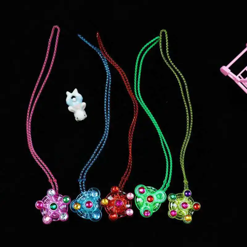 Светящаяся игрушка детское ожерелье новое странное гироскоп горячая Распродажа