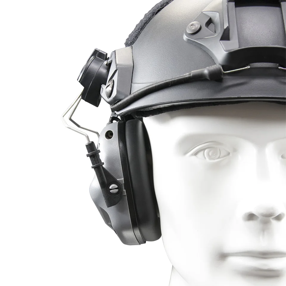 Гарнитура EARMOR RAC Fast Helmet Rails адаптер Набор для крепления тактический наушников ARC