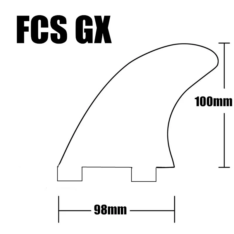 Ласты для серфинга FCS fin GX, G3, G5 FIN orange из стекловолокна сотовые ласты для серфинга