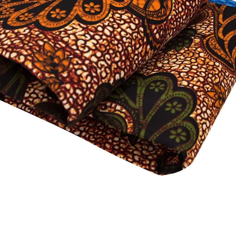 Ткань из чистого полиэстера африканская ткань воска Анкары модный стиль принт