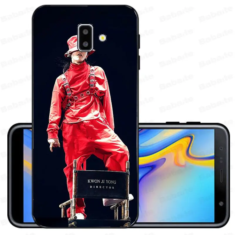 G dragon MOTTE DIY чехол для телефона samsung Galaxy j6 plus A6 A8 A9 A10 A30 A50 мобильных