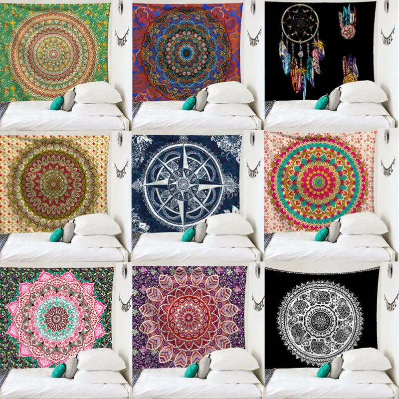 

Fashion Tapestry Wall Hanging Polyester Pattern Blanket Home Decor