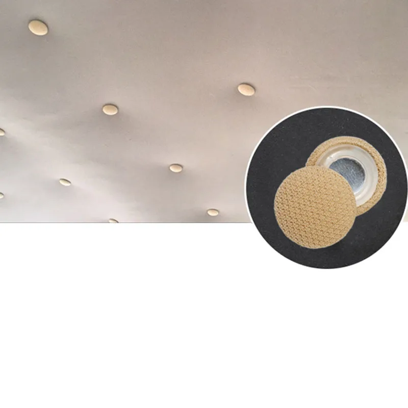 Крепежная закручивающаяся Крышка для салона автомобиля ткань ковра ремонт и