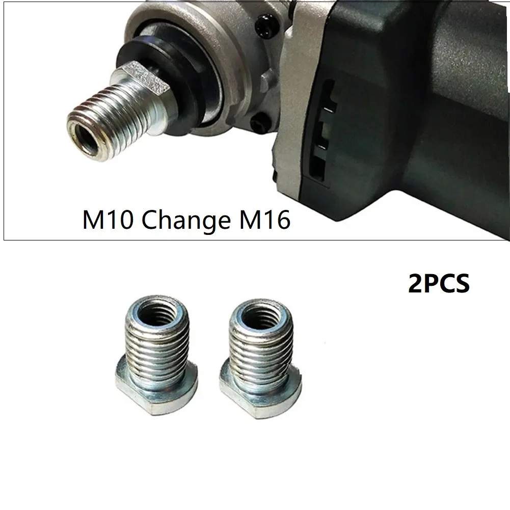 2 шт. M10 сменный M16 резьбовой угловой шлифовальный преобразователь 100 Угловая
