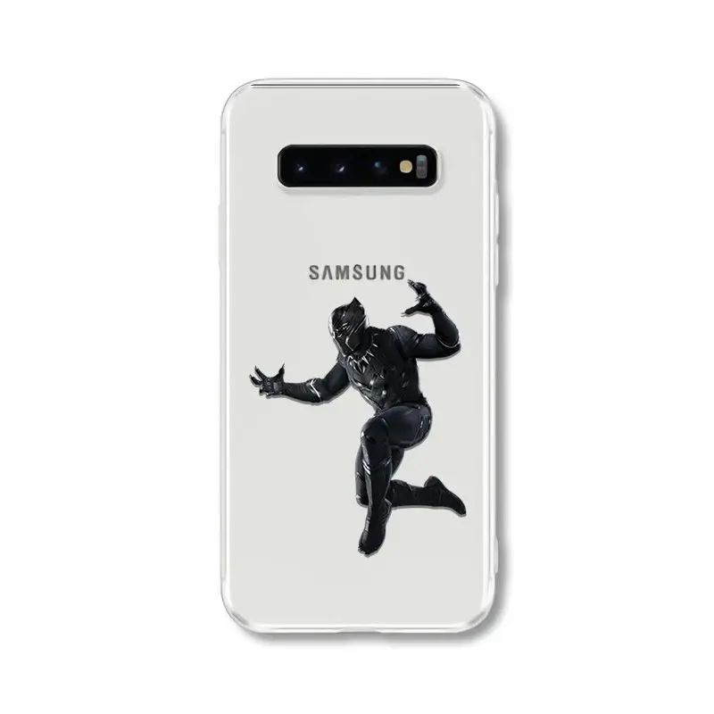 Yinuoda Marvel Черная пантера хит продаж Модный чехол для телефона samsung S10 S6 edge S6edge Plus S7 S8
