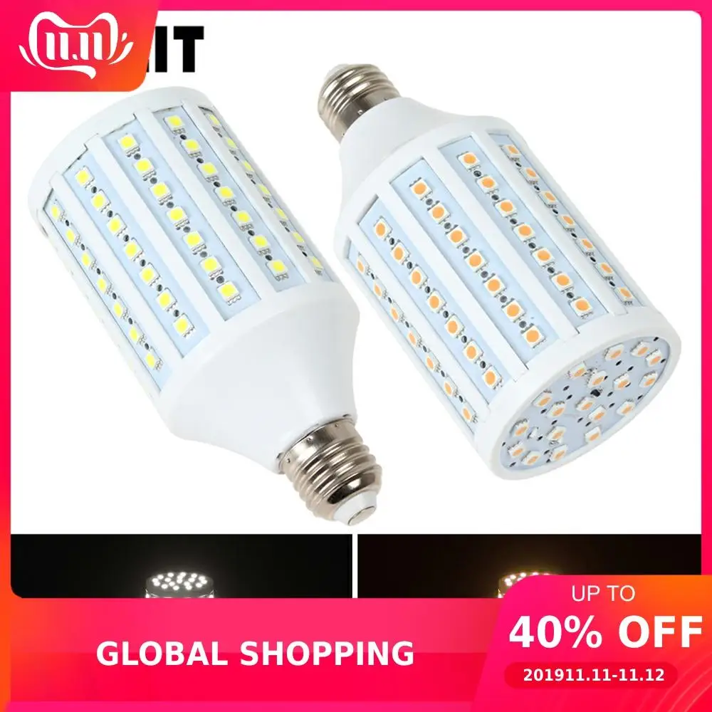 20 Вт E27 102x5050 SMD светодиодный светильник кукуруза яркий теплый белый/белый для дома