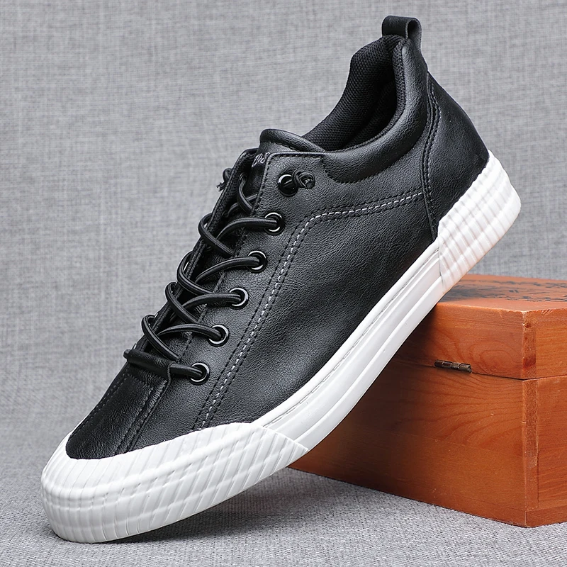 Новые дизайнерские мужские кожаные повседневные туфли Сезон весна-осень Модные
