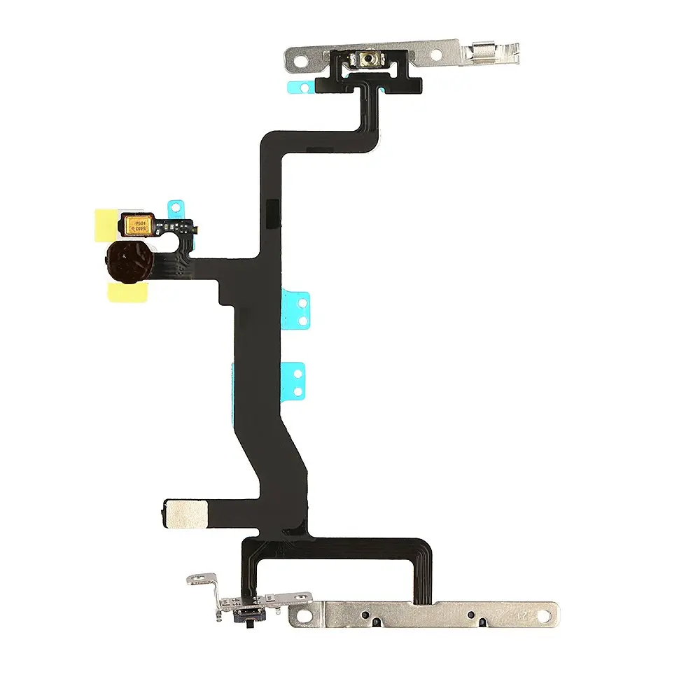 

Volume Control Mute Power on/Off Button Connector Flex Cable For iPhone 6s