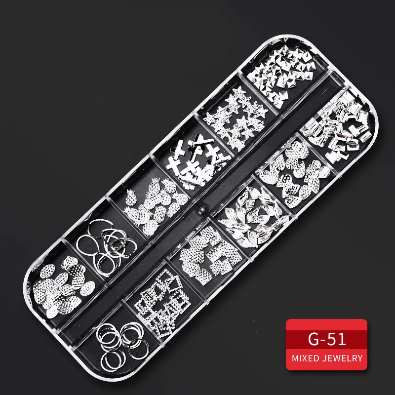 3 коробки наборы 3D хрустального стекла декоративный камень для ногтей и