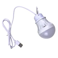 led portable camping lamp mini bulb 5v mobile phone selfie lights led usb power book light reading student study table lamp