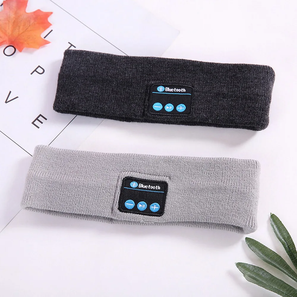 2020 Высококачественная Bluetooth музыкальная повязка на голову вязаный головной убор