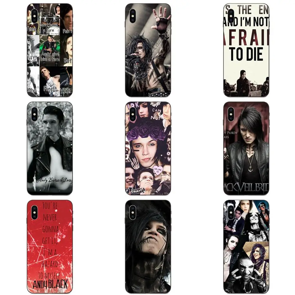 Мягкие футболки для женщин оптом группы Black Veil Brides Galaxy A8 A9 звезды Примечание 4 8 9 10