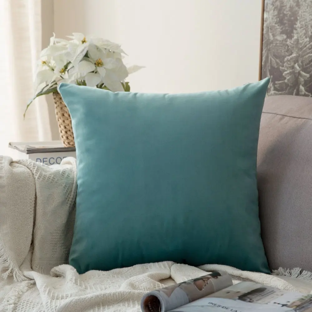 45*45 см бархатная ткань чехол для подушки Чехол накидки на диван чехлов мебель