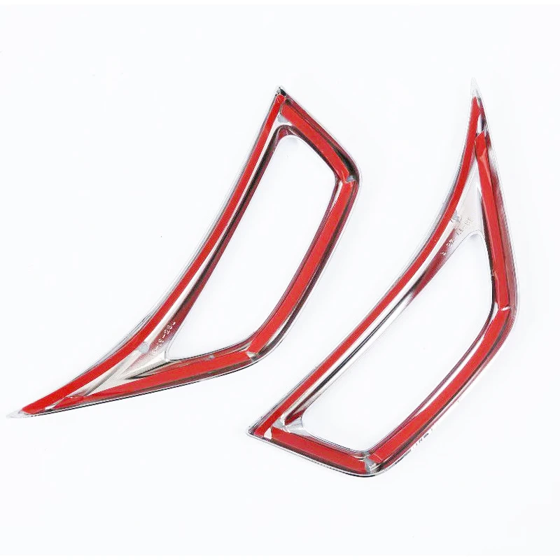 Новая хромированная Боковая дверь крыло вентиляционного отверстия обшивка 2 шт.