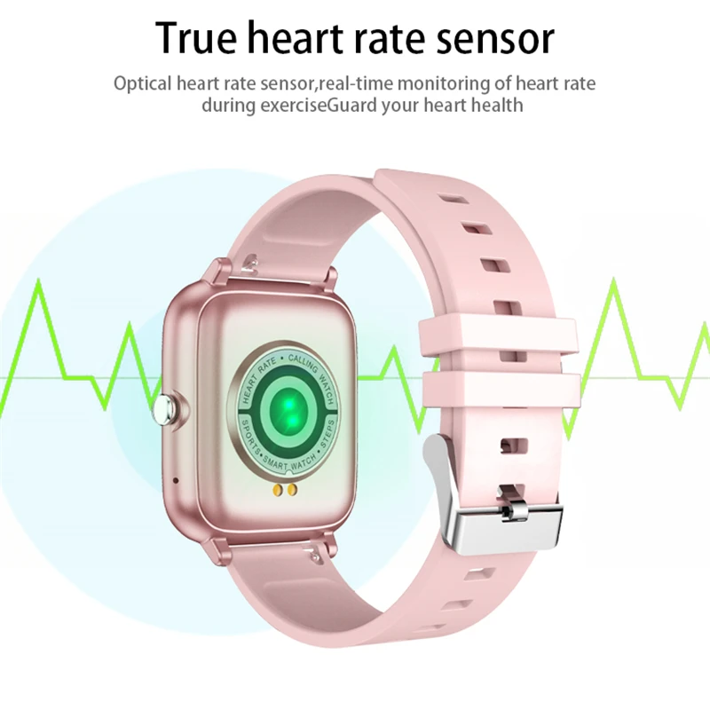 

LIGE 2021 Fashion Smart Watch Ladies Heart Rate Blood Pressure Multifunctional Sport Watch Men Woman Waterproof Smartwatch Women