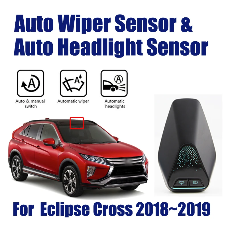 

For Mitsubishi Eclipse Cross 2018-2019 Car Accessories Automatic Rain Wiper Headlight Sensor Smart Auto Driving Assistant System