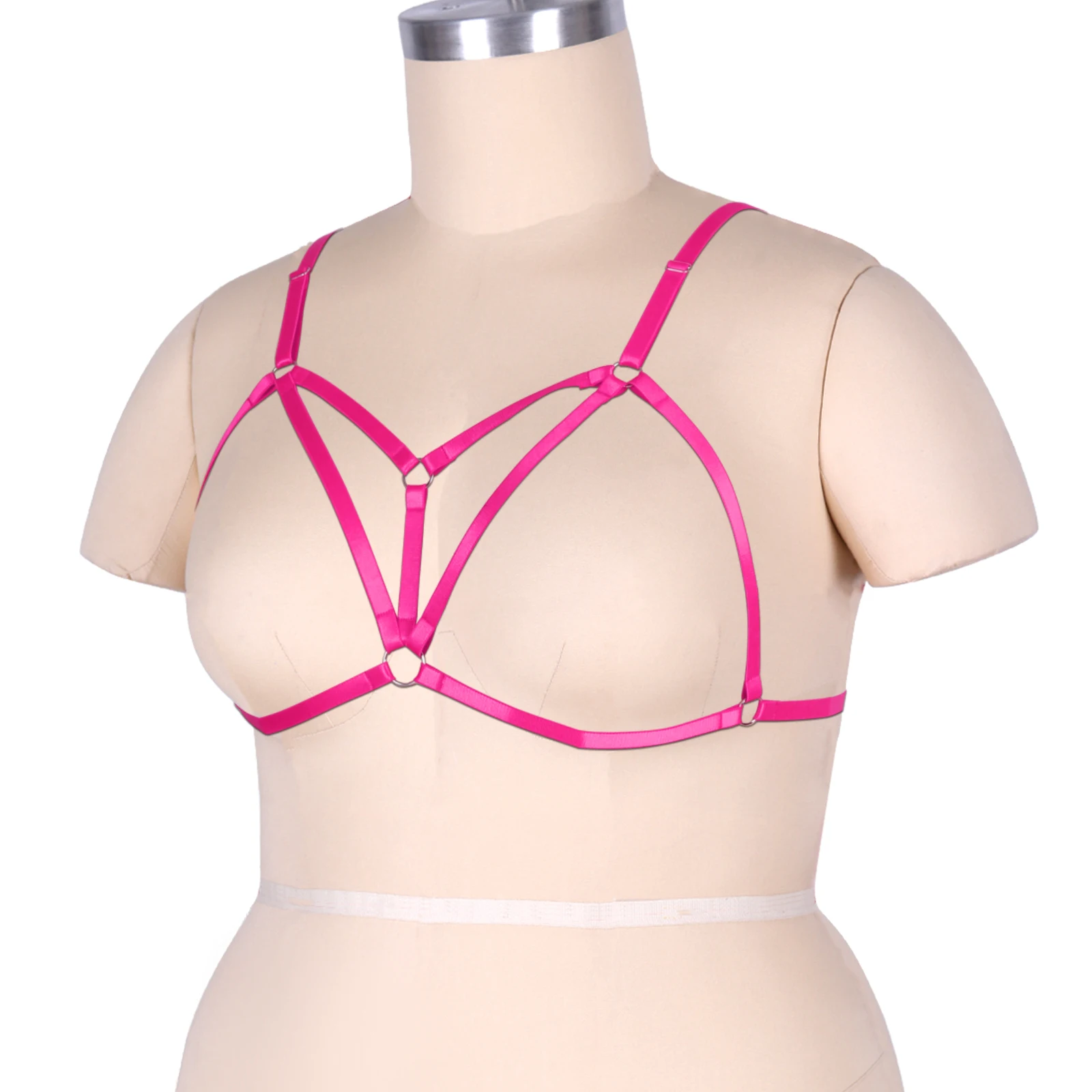 Женский ремень-портупея в стиле панк |