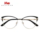 Очки MEESHOW, оправа для мужчин и женщин, овальные очки по рецепту, женские оптические оправы для близорукости, прозрачные очки, очки m6916