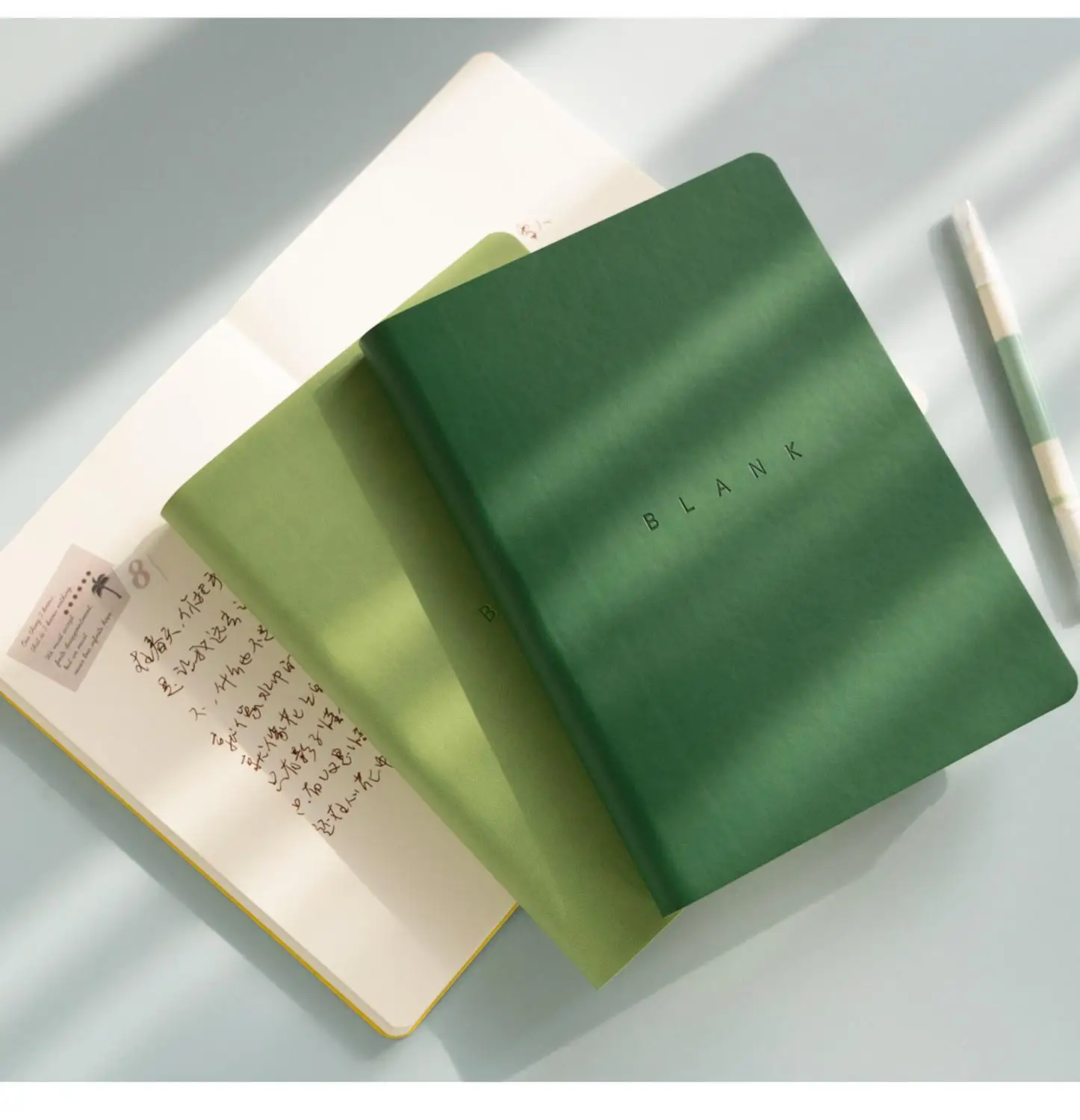 Блокнот А5 в из искусственной кожи стиле 136 листов бумажный альбом милые школьные