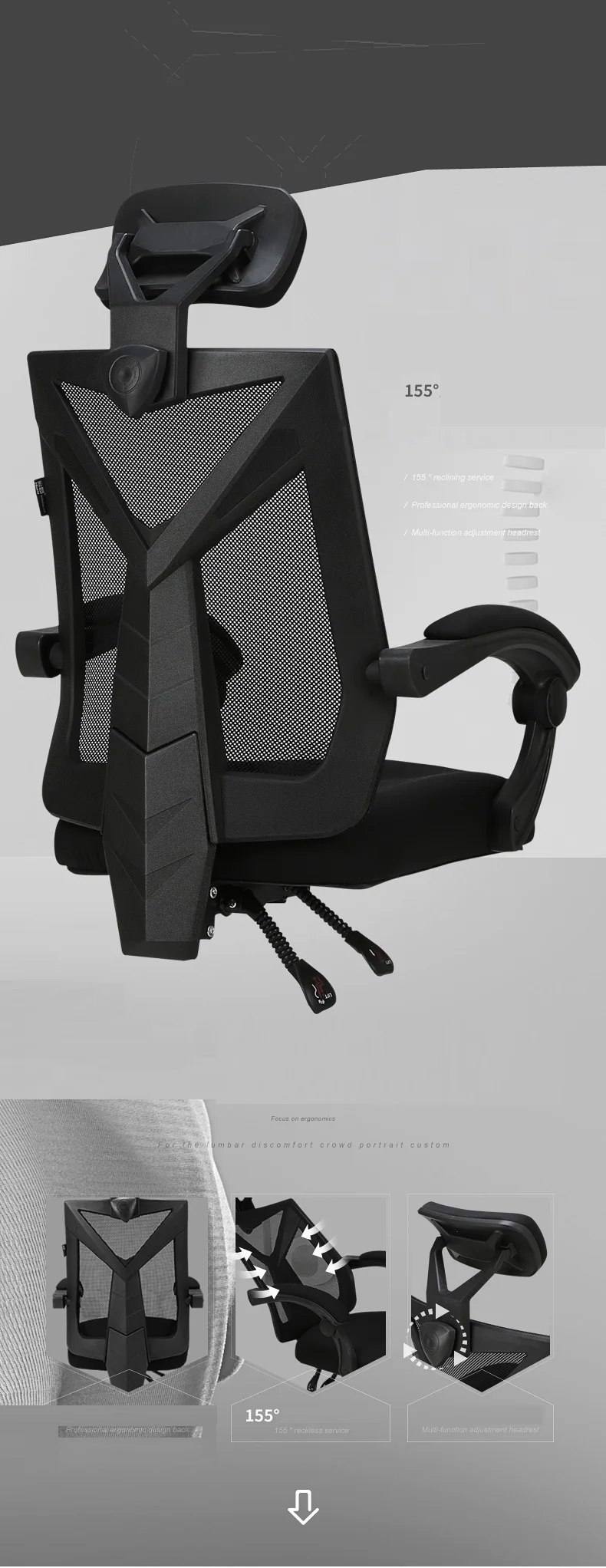Gamer Sedia Ufficio Sandalyeler Cadeira Poltrona Silla Cedir эргономичный шезлонг бюро Ordinateur стул игровой офисный стул