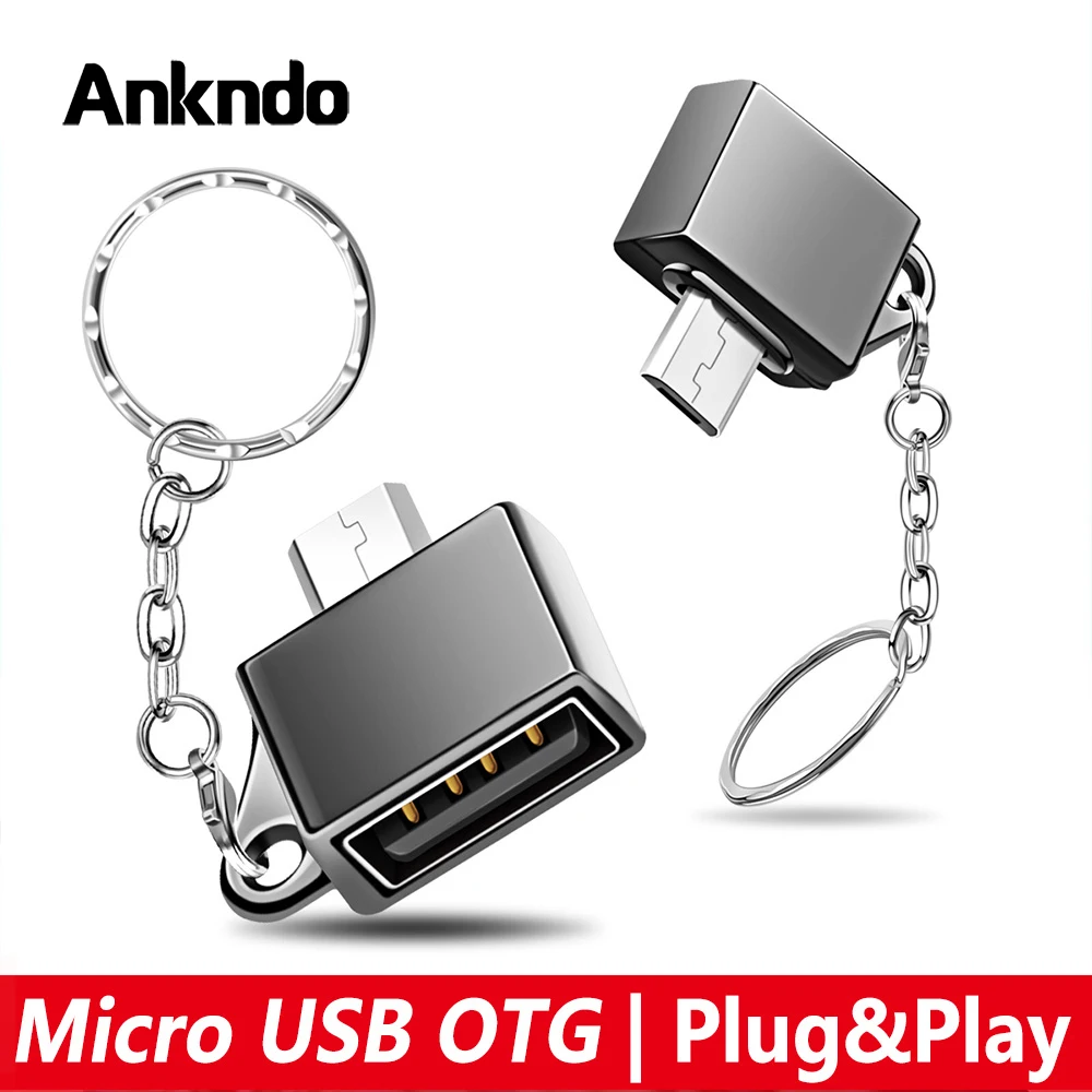 Микро USB OTG адаптер Android микро Конвертер для планшетов кабель штекер Зарядка