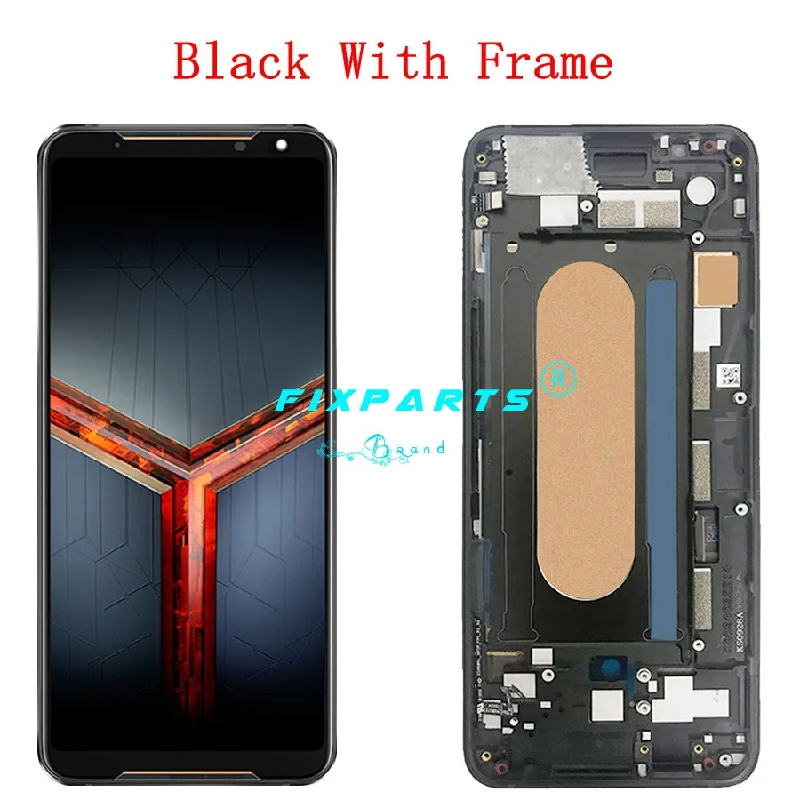 6 59 &quotОригинальный ЖК- дисплей для ASUS ROG Phone 2 ZS660KL LCD Сенсорная панель дигитайзер