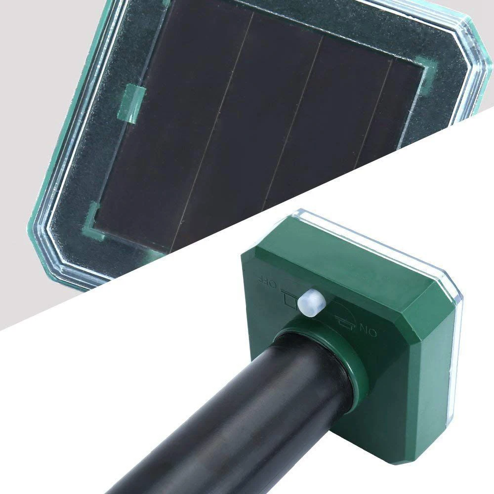 

4pcs New Solar Power Repellent Mole Snake Bird Mosquito Mouse Ultrasonic Animal Pest Repeller Outdoor Garden Vibration Deworming