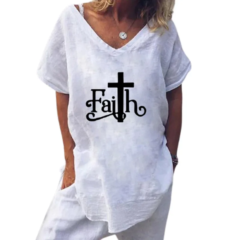 

S-5XL Letter 3D Painting Women's T Shirt Summer New Short Sleeve Oversize Cotton Linen Fashion Fashion Ladies Tees Streetwear