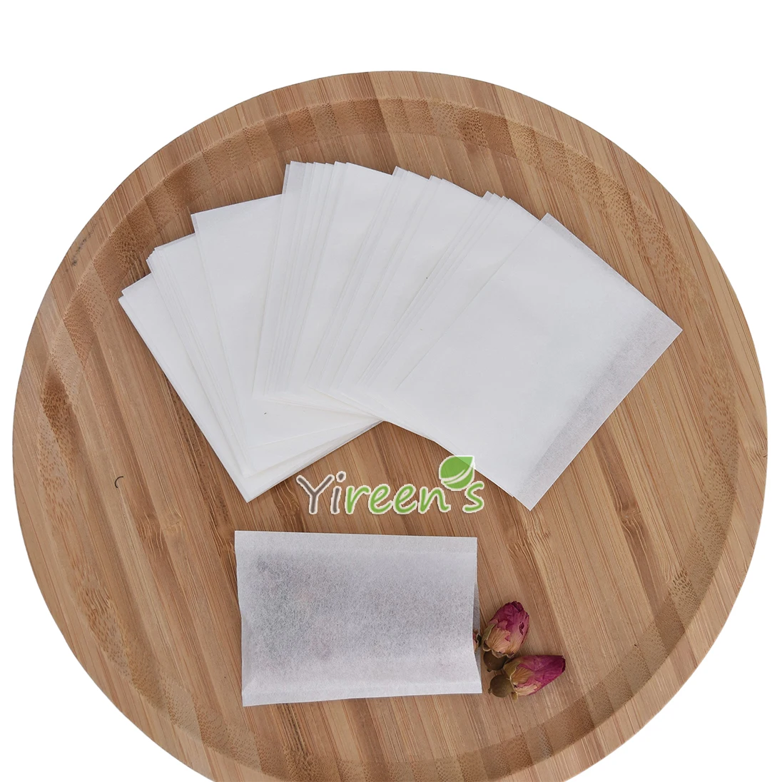 

1000pcs/ Lot 60 X 70mm Heat Sealing Disposable Filter Paper Tea Bags Made of Food Grade Wood Pulp, Compostable