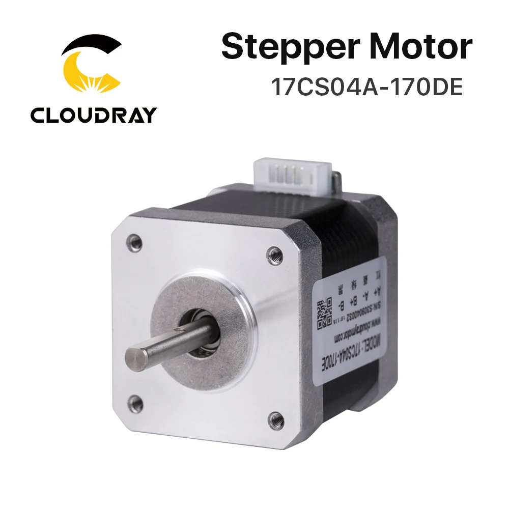 Двухвальный шаговый двигатель Cloudray Nema 17 40 мм 42 нм 1 7 А для ЧПУ 3D принтера