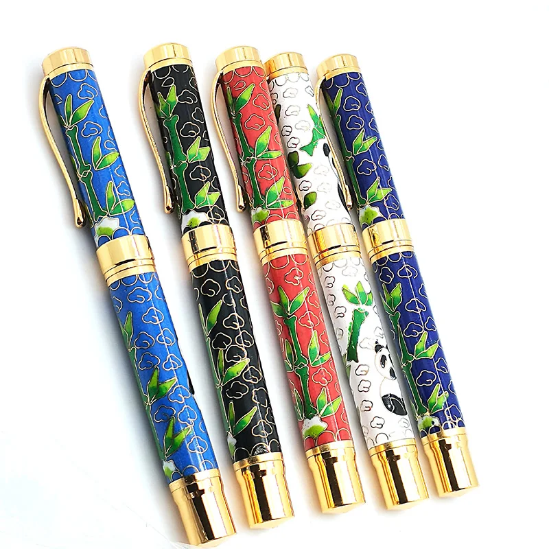 

Features BEIJING 608 Fountain Pen Fine Nib Screw Cap Smooth Writing Stationery Students Daily Carving a Panda Collection