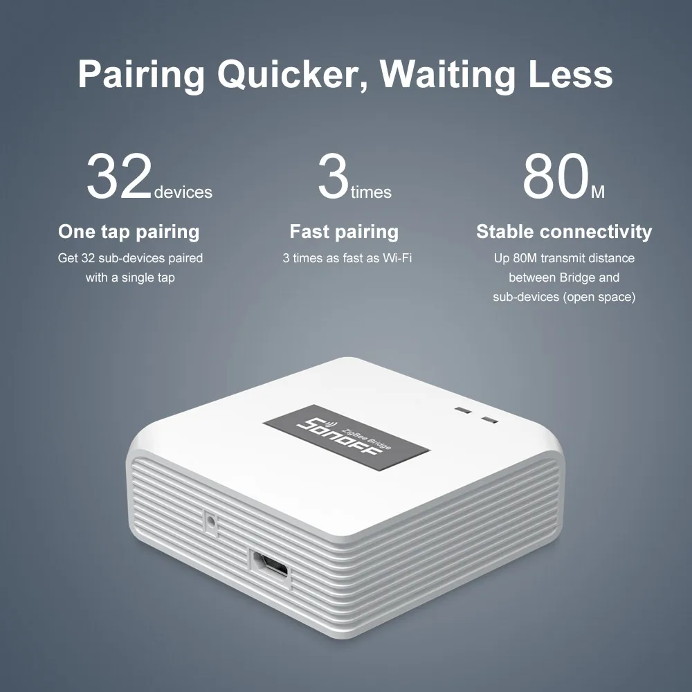 Itead SONOFF ZBBridge Zigbee мост eWeLink APP дистанционное управление ZigBee и Wi Fi устройства