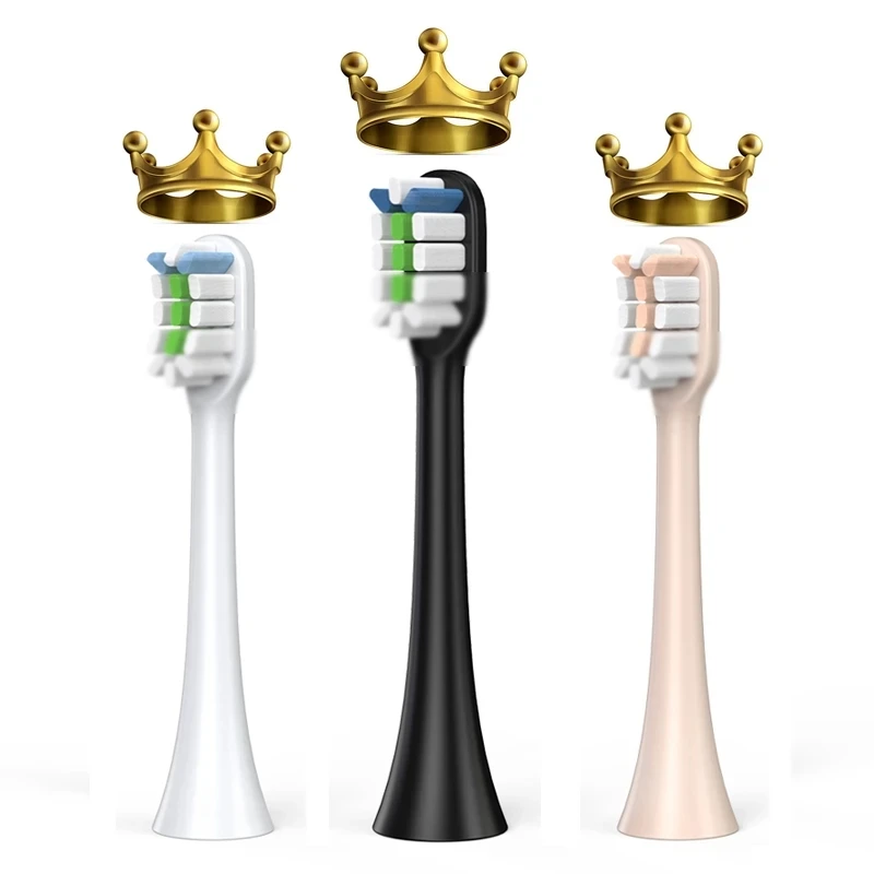 Сменные насадки для электрической зубной щетки Xiaomi Soocas X3/X3U совместимы с Mijia T300/500