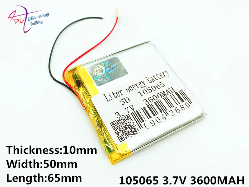 Лучший бренд батареи Бесплатная доставка Большая емкость 3 7 V перезаряжаемые Gps